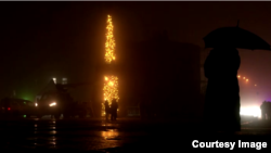 Ուկրաինա - Տոնածառը Կիևում, 18-ը դեկտեմբերի, 2022թ.