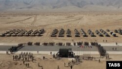 ЖККУнун былтыркы машыгуусу. Тажикстан. Октябрь, 2022-жыл.