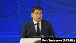 Алматы әкімі Ерболат Досаев. 