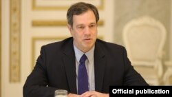 Американский сопредседатель Минской группы ОБСЕ Эндрю Шофер в Ереване, 18 апреля 2022 г․