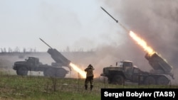 Ուկրաինա - Դոնբասի ռուսամետ ուժերը մարտական գործողությունների ժամանակ, ապրիլ, 2022թ․