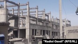 Недостроенное здание инфекционной больницы