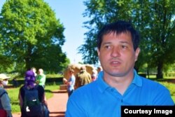 Евгений Мусин на Троицкой площади