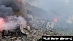 Наслідки російських атак у Харкові, архівне фото