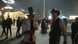 "Шаҳраки солинавӣ" дар маркази Душанбе