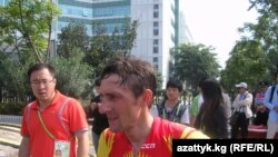 Кыргызстандык велоспортчу Евгений Ваккер.