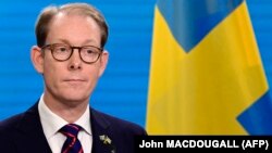 Swedish Foreign Minister Tobias Billstrom (file photo)