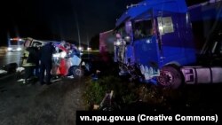 Фото поліції з місця ДТП