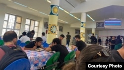 نمایی از سلف غذاخوری دانشگاه گیلان