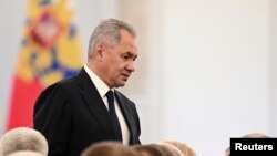 Russian Defense Minister Sergei Shoigu (file photo)