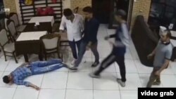 Видео байкоого тартылган тасмадан алынган сүрөт. Бишкек. 8-май, 2022-жыл.