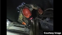 Чаткалдагы шахта. (Сүрөт ӨКМдин тасмасынан алынган)