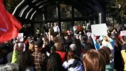 تظاهرات ایرانیان در لاهه