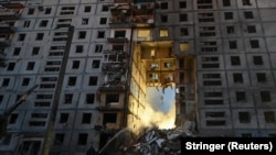 Наслідки ракетного обстрілу у Запоріжжі 9 жовтня 2022 року