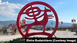 IV Дүйнөлүк көчмөндөр оюндары өтүп жаткан Изник шаары. Түркия.