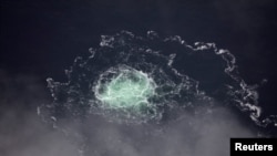 Выцек газу на «Паўночным патоку»