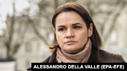 Лідерка білоруської опозиції Світлана Тихановська