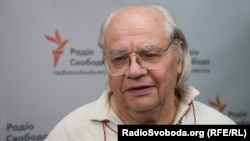 Іван Драч у студії Радіо Свобода. Київ, 1 серпня 2016 року