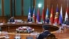 Заседание Совета министров иностранных дел стран СНГ в Душанбе, 13 мая 2022 г.
