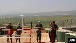 سربازان سازمان ملل در دهکده قجر