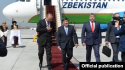 Абдулла Арипов менен Акылбек Жапаров.