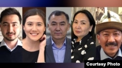 Азат Равшан - Айсулуу Кудайбердиева - Равшан Жээнбеков - Мира Жээнбекова -  Таалай Дүйшөнбиев 