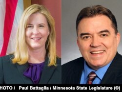 Убитая Мелисса Хортман и раненый Джон Хоффман