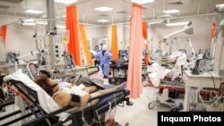 Румынияда коронавируска чалдыккандар дарыланган оорукана.