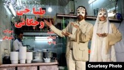 شوخی با کاراکترهای پوستر جشنواره تئاتر امسال/ منتشر شده در فضای مجازی