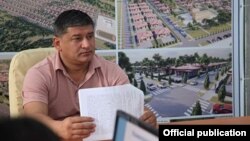 Ош шаарынын вице-мэри Жасур Азимов.