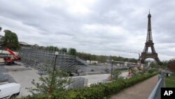 Париж. Олимпиадага даярдык иштери. 