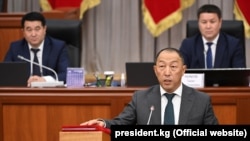 Министр энергетики Кыргызстана Доскул Бекмурзаев.