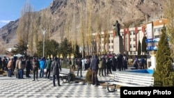 25-28 ноября 2021 в Хороге состоялись четырехдневные акции протеста  