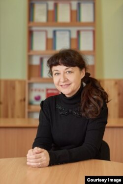 Наталя Шило, переселенка з Горлівки, вчителька математики та фізики