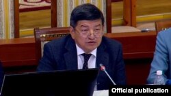 Акылбек Жапаров. Бишкек. 6-октябрь, 2021-жыл.