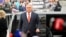 Hungarian Prime Minister Viktor Orban arrives in Prague to attend an informal summit of the European Union on October 7.
