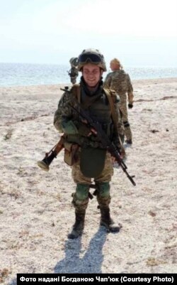 Юрій Кузьмінський під час служби