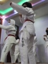 In Kabul, Women Practice Taekwondo In Secret
