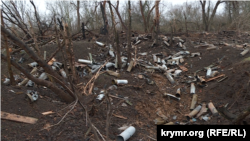 Таврійське, Херсонська область. Позиції російських військових. Листопад 2022 року