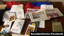 На території церков знайшли «бібліотеки з прокремлівською літературою, агітаційні листівки заборонених в Україні політичних партій і російську символіку»