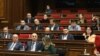 Armenia - Deputies from the ruling Civil Contract party attend a parliament session in Yerevan, December 9, 2022.