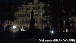 Ілюстраційне фото. Одеса під час відключення світла, 12 грудня 2022 року