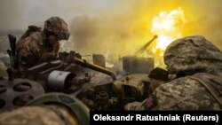 Украин аскерлери. Донецк облусунда тартылган сүрөт. 15-январь, 2022-жыл.