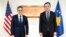 The senior adviser of the U.S. Department of State, Derek Chollet, with the prime minister of Kosovo, Albin Kurti, met in Pristina on January 11.