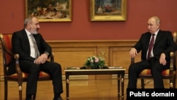 Встреча премьер-министра Никола Пашиняна и президента России Владимира Путина, Санкт-Петербург, 27 декабря 2022 г.