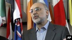 علی‌اکبر صالحی، وزیر خارجه جمهوری اسلامی.