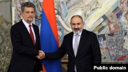 Վարչապետ Նիկոլ Փաշինյանն ընդունում է Թուրքիայի խորհրդարանի հայազգի պատգամավոր Գարո Փայլանին, Երևան, 29-ը հոկտեմբերի, 2022թ.