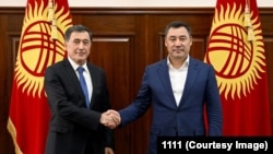 Президент Садыр Жапаров Өзбекстандын тышкы иштер министри Владимир Норовду кабыл алды. Бишкек. 3-ноябрь, 2022-жыл