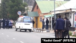 Один из участков милиции в городе Куляб