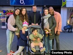 Діана з друзями й родичами в Німеччині